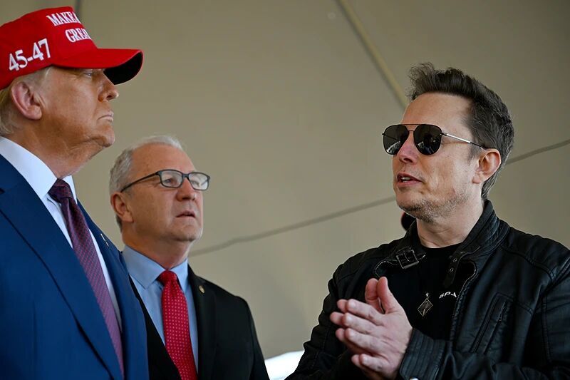 Click to enlarge trump musk campaign