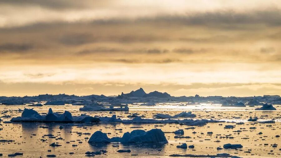 Click to enlarge Ilulissat Icefjord in Greenland atlantic current weakening ice age fresh water