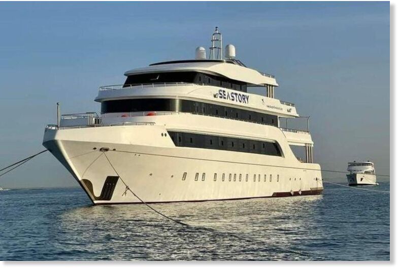 Click to enlarge A photo shared online by the Red Sea Governorate of Egypt shows the Sea Story luxury yacht, which authorities report capsized early on November 25, 2024