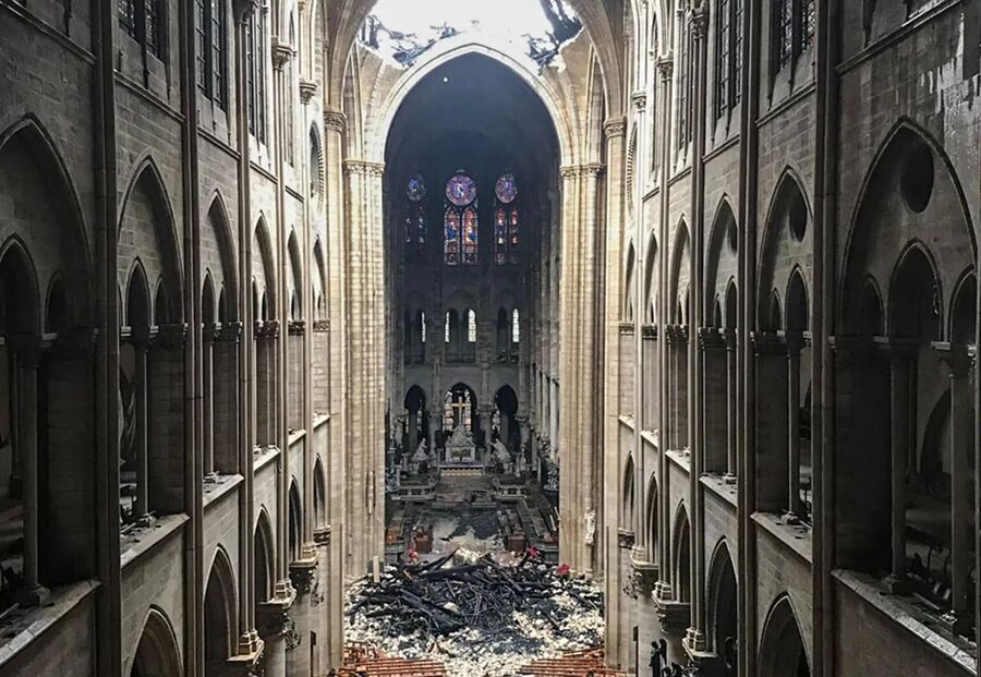 Click to enlarge notre dame fire