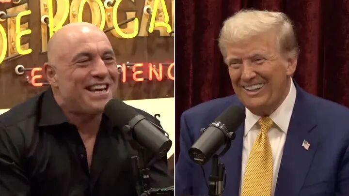 Click to enlarge Joe Rogan Donald Trump