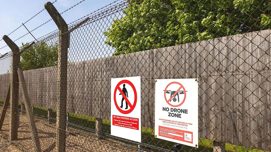 Click to enlarge no drones england american air force base