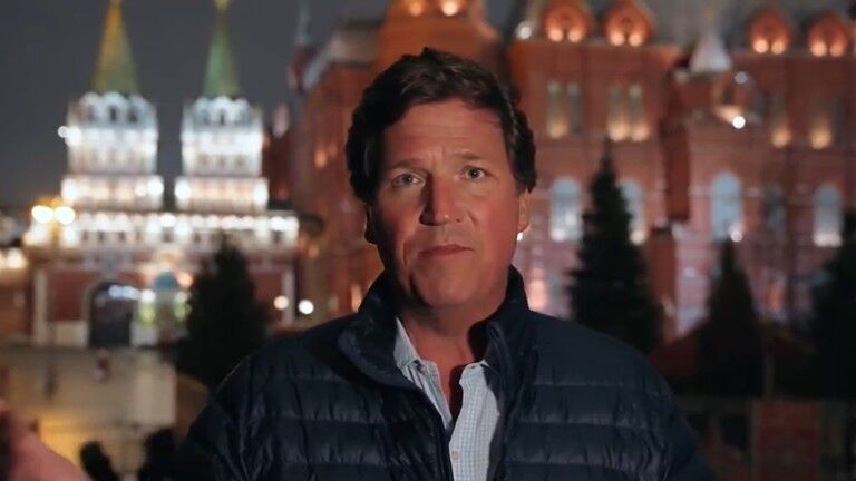 Click to enlarge Tucker Carlson Moscow