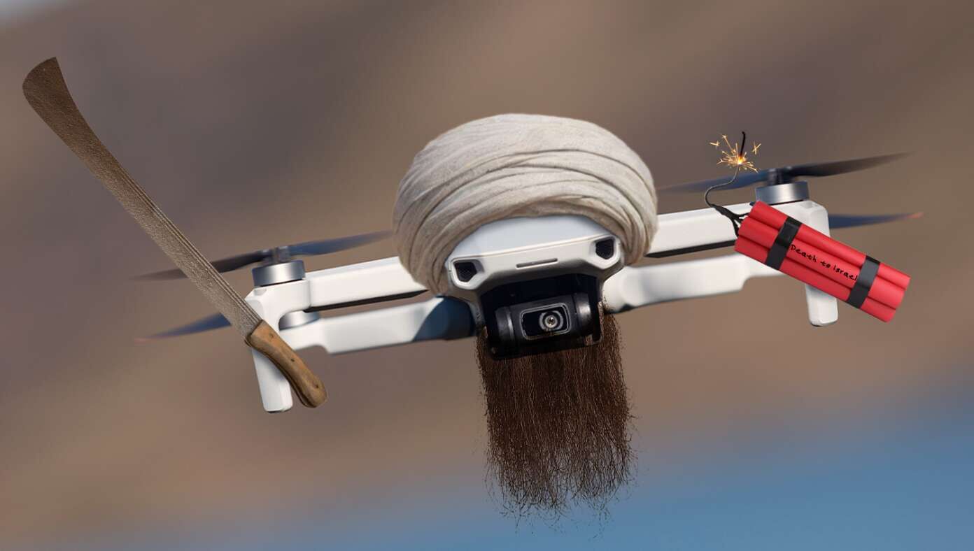 Drones revealed to be Iranian after closer inspection Drones revealed to be Iranian after closer inspection
