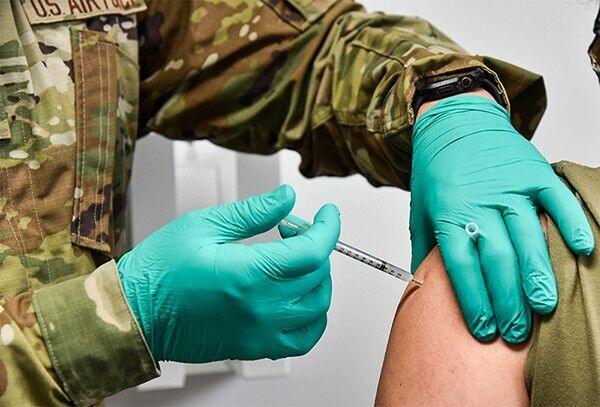 military vaccination program covid