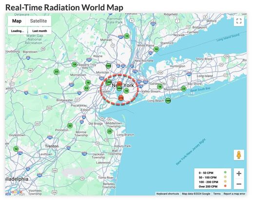 Click to enlarge new jersey drone radiation map
