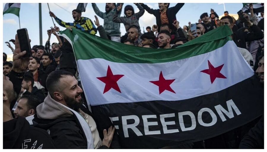 Click to enlarge Rebels in Syria