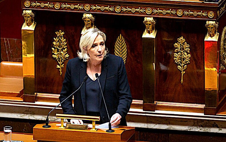Click to enlarge Le Pen
