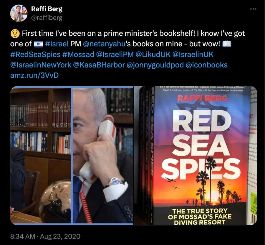 Click to enlarge raffi berg bbc netanyahu book