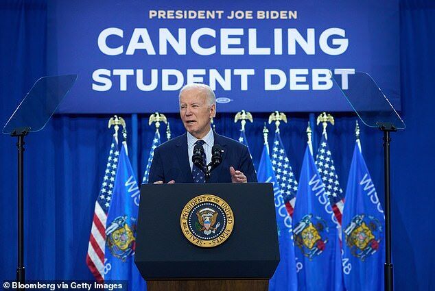 Click to enlarge biden student loanforgiveness
