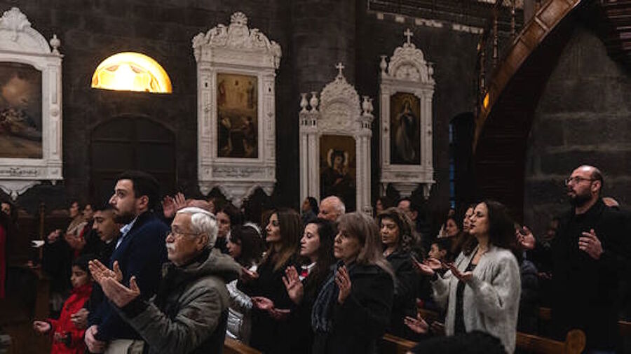 Click to enlarge Christians Damascus syria