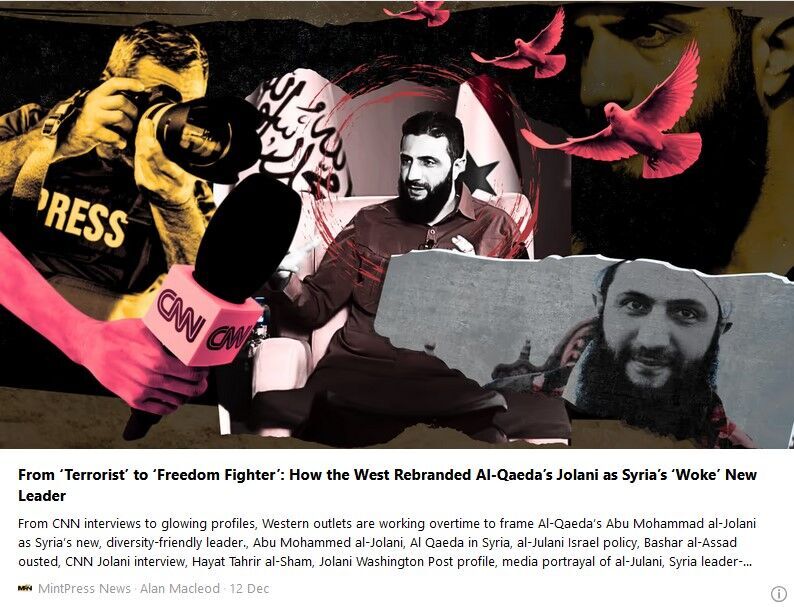 Click to enlarge syria terrorists hts al quaeda jolani