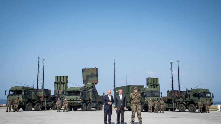 Click to enlarge German air defense system