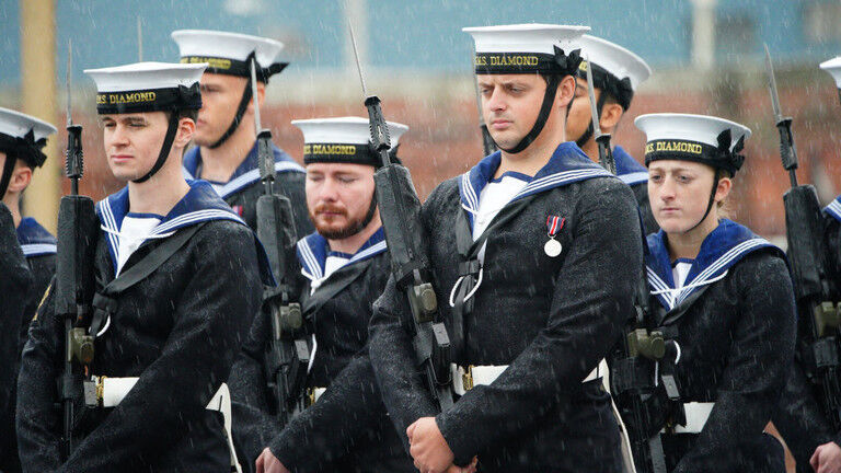 Crew of HMS Diamond