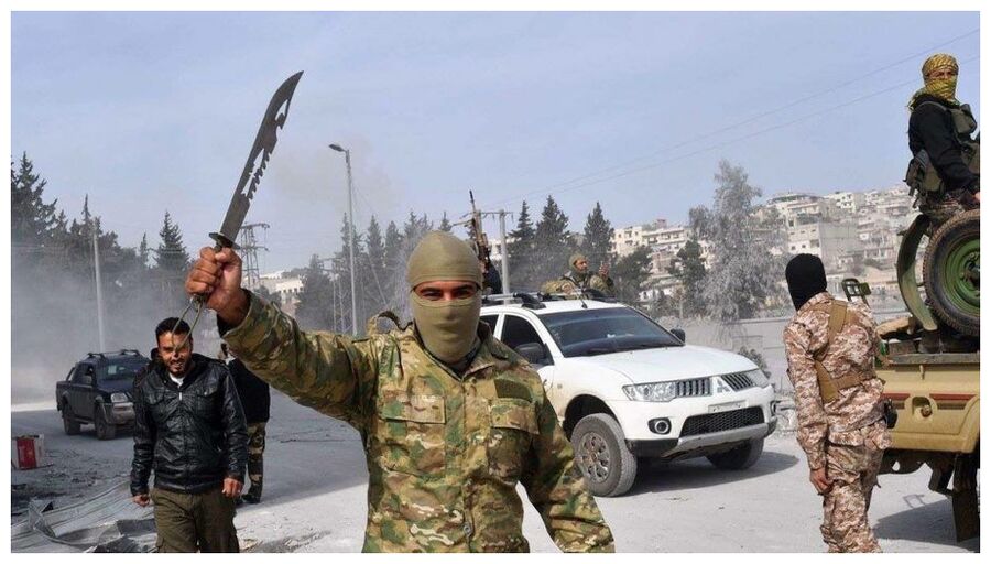 Click to enlarge Terrorist in Syria