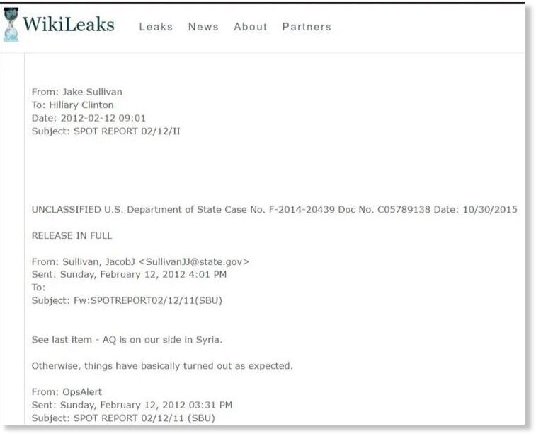 wikileaks al-qaeda
