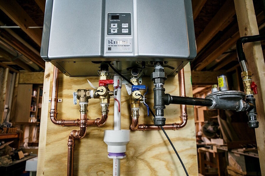 gas tnaklss water heater