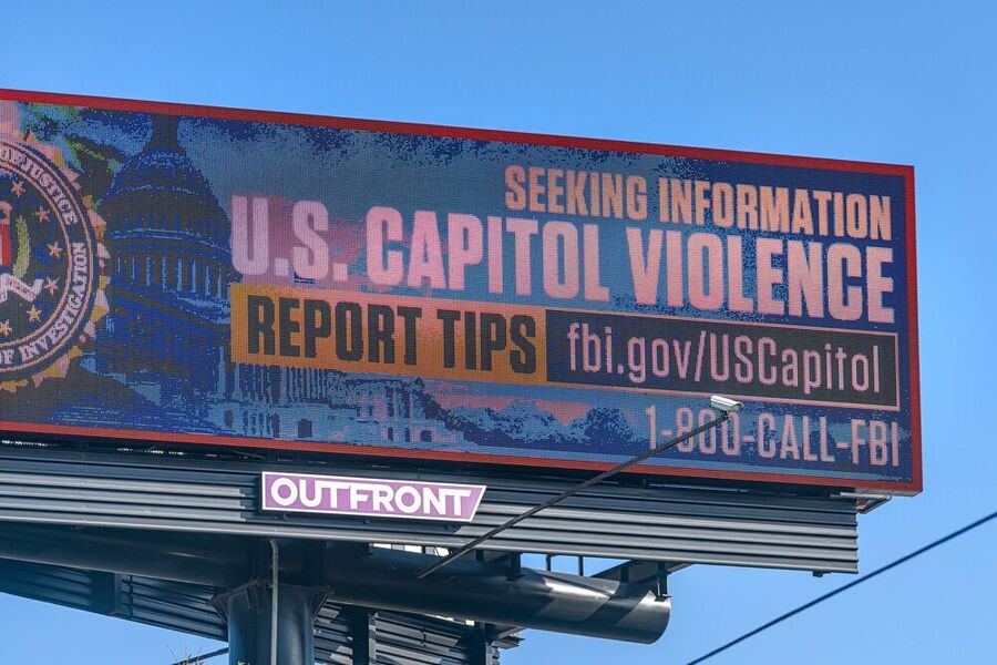 Jan 6 billboard FBI tipline snitch