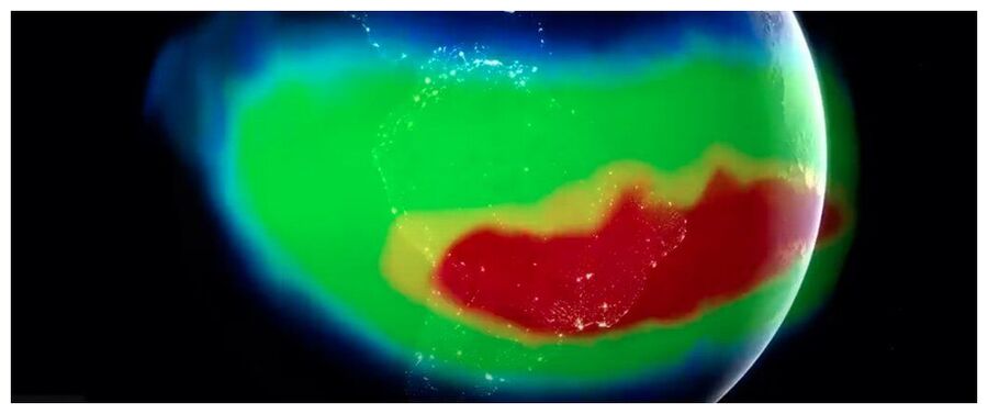 The South Atlantic Anomaly.
