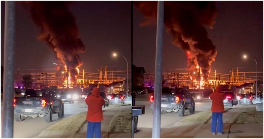 power station explosion ft worth
