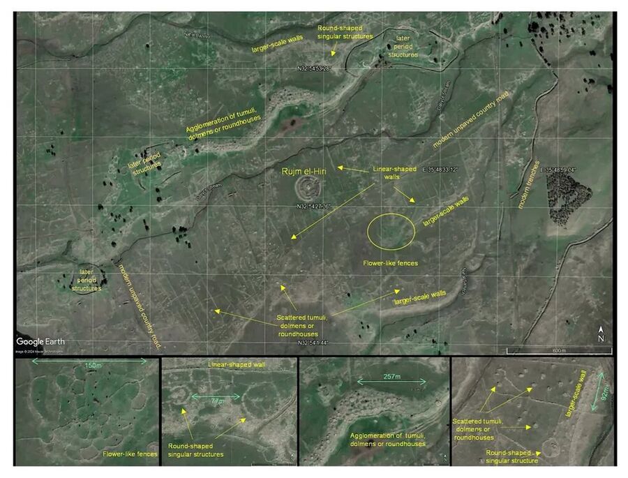 Click to enlarge Prehistoric structures