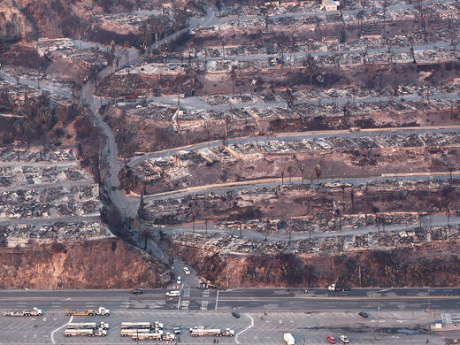 los angeles wildfire