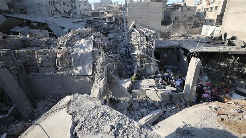 norther gaza israel destruction damage