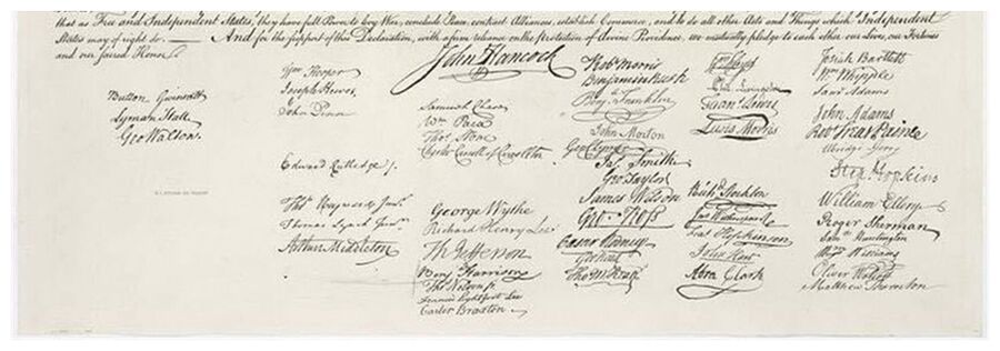 Declaration of Independence USA