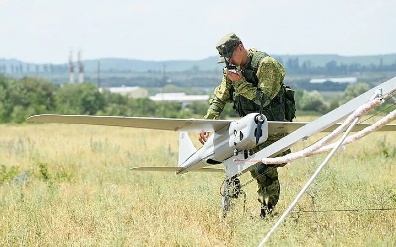 Click to enlarge Drone launch