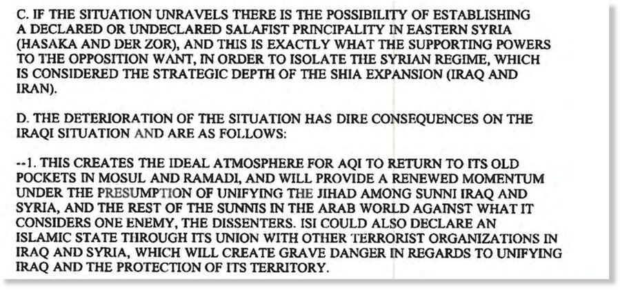 leaked documents from the Pentagon in 2012