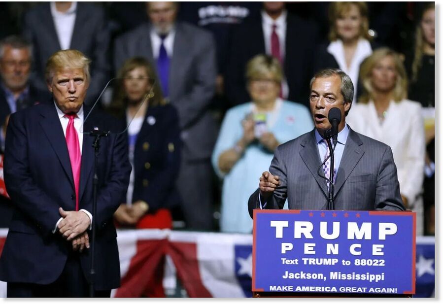trump farage