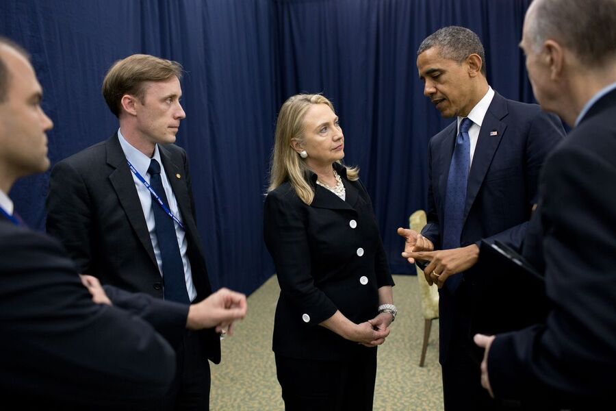 Click to enlarge jake sullivan hillary clinton obama