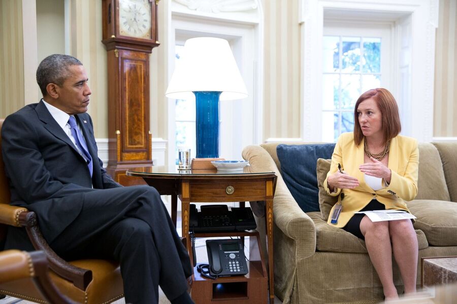 Click to enlarge jen psaki barack obama