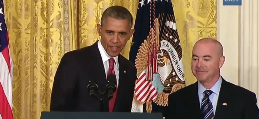 Click to enlarge Mayorkas obama