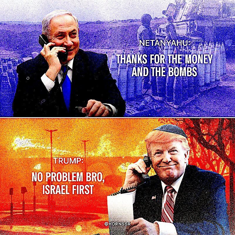 Click to enlarge NetanyahuTrump