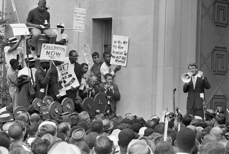 Click to enlarge robert kennedy civil rights movement racial quotas