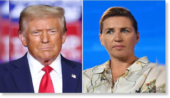 trump mette frederiksen