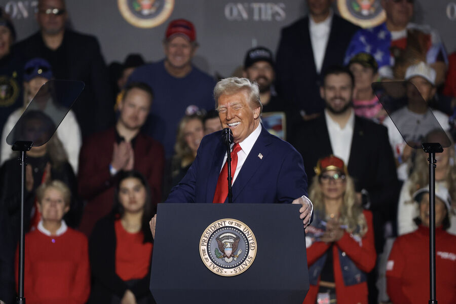 Click to enlarge Trump speech las vegas