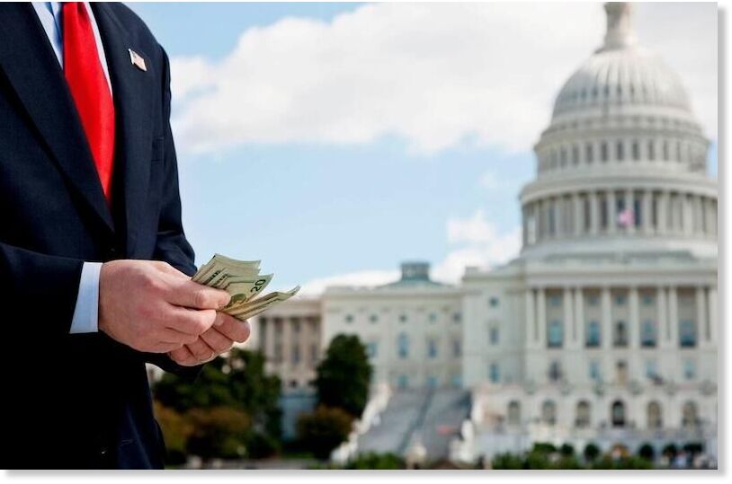 Click to enlarge big money in Washington