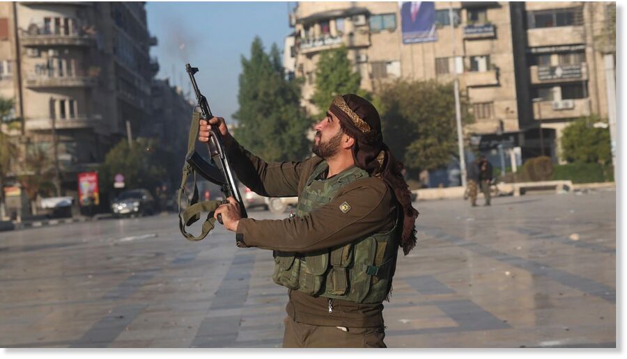 Click to enlarge HTS in syria