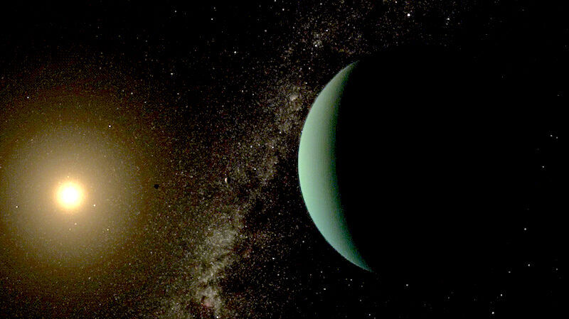 Click to enlarge new planet and star