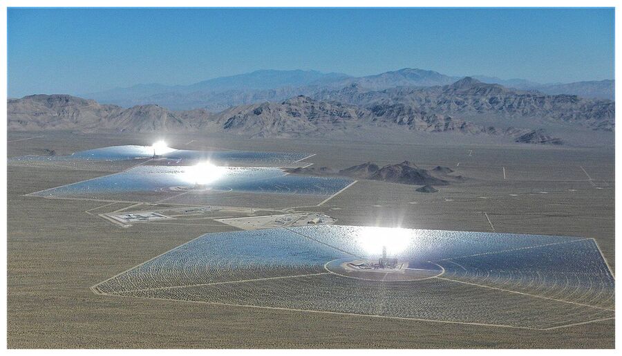 Ivanpah solar power plant