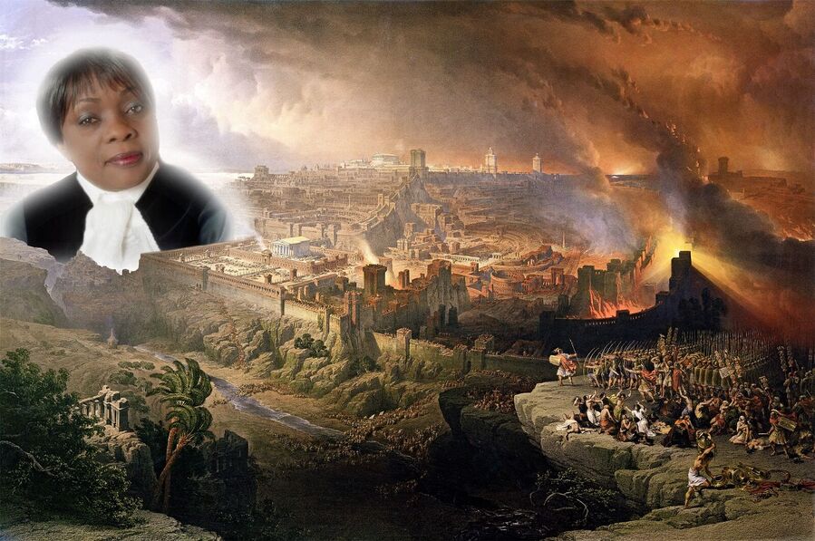 Julia Sebutinde sodom gommorah gaza destruction christian zionist
