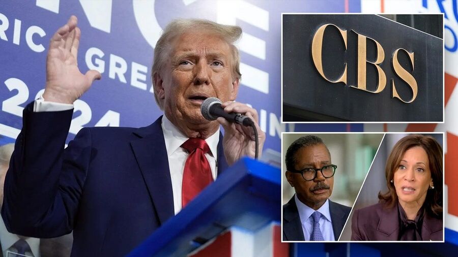 trump lawsuit CBS Harris interview 60 minutes edited