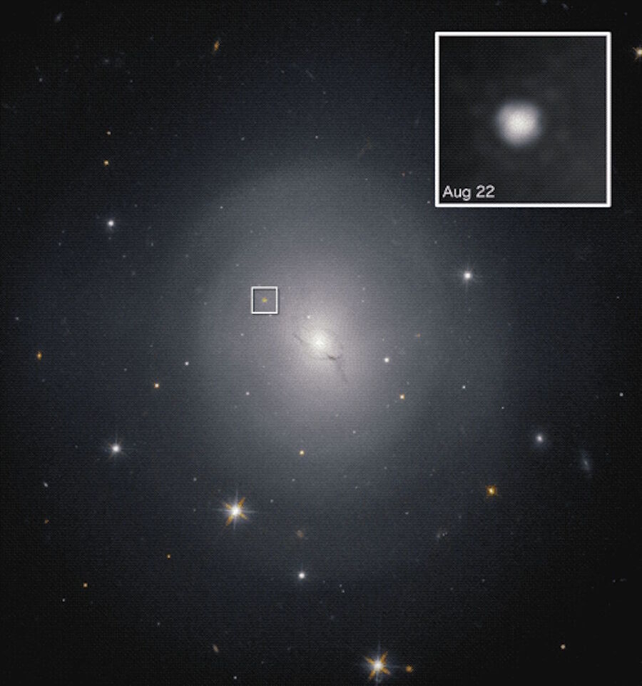 Click to enlarge hubble obseration neutron star