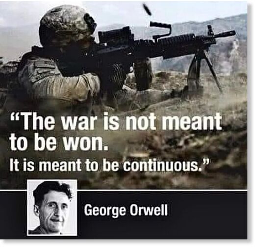 Click to enlarge Orwell quote