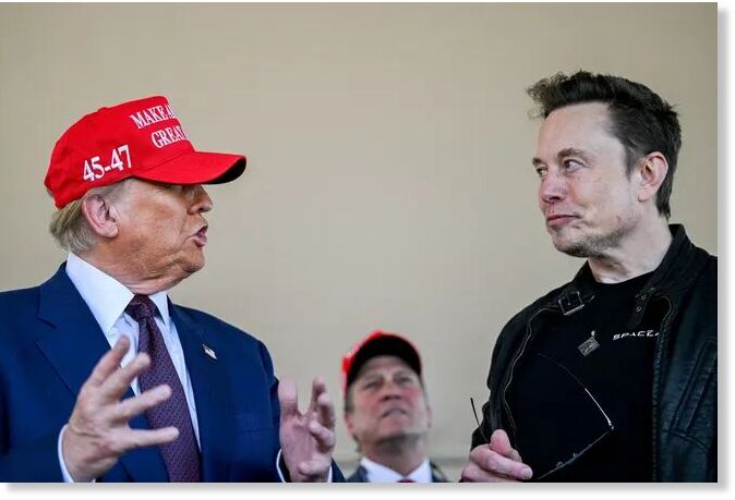 trump musk