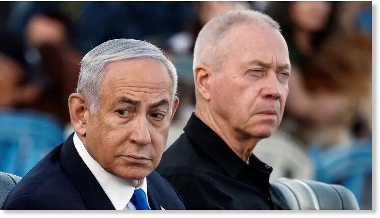 netanyahu gallant