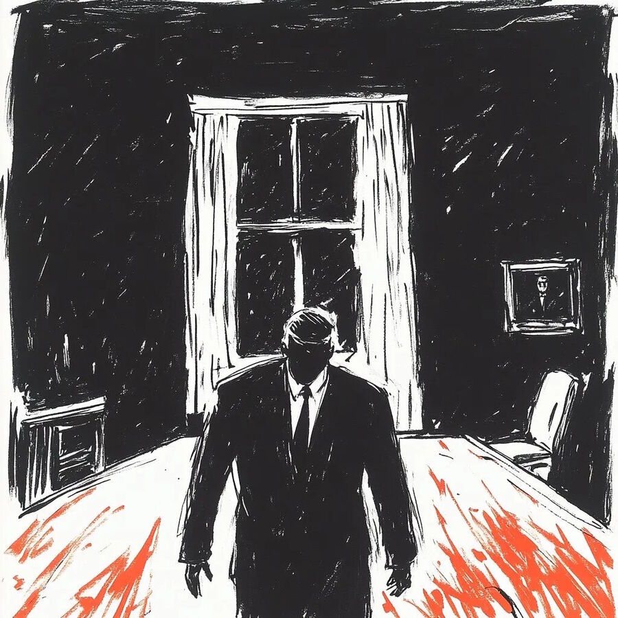 trump oval office graphic