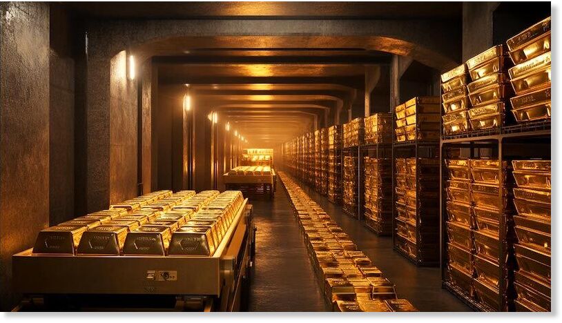 london gold reserves